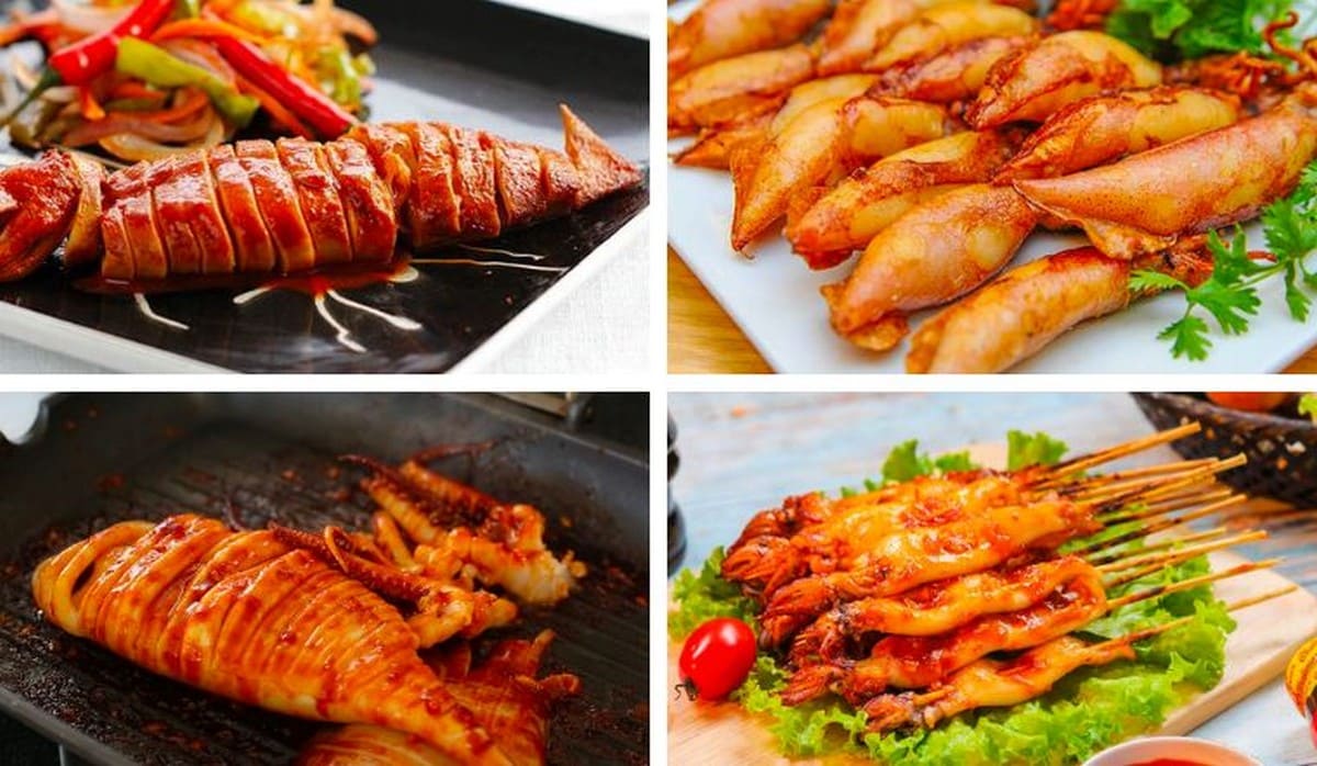 Mực nướng Sầm Sơn