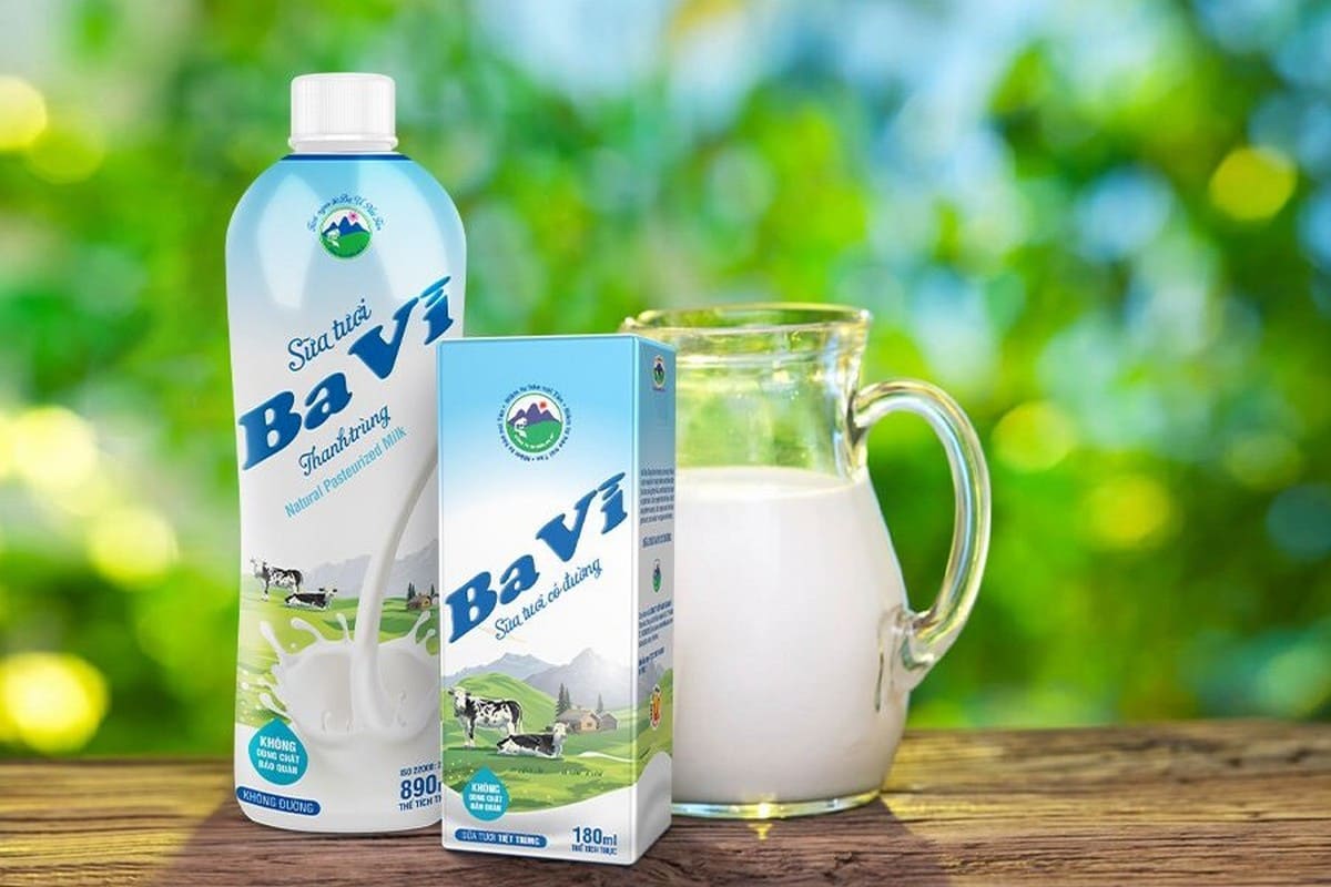 Sữa tươi Ba Vì Sữa tươi Ba Vì