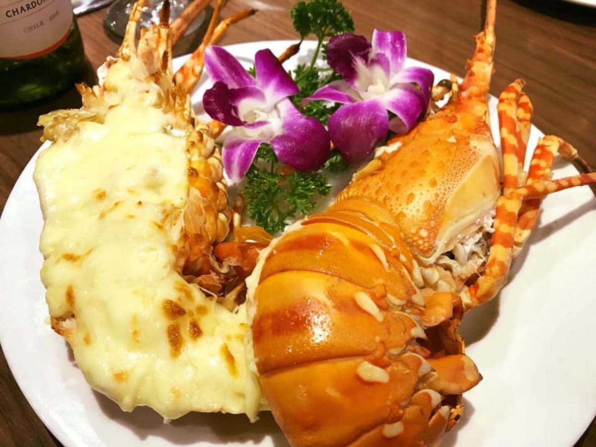 Tôm hùm nướng phô mai Tôm hùm nướng phô mai
