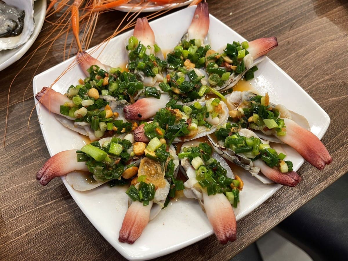 Tu hài nướng