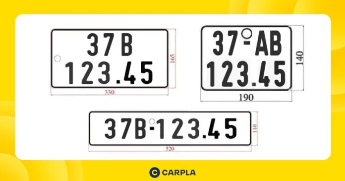 biển số xe 37 là tỉnh nào?