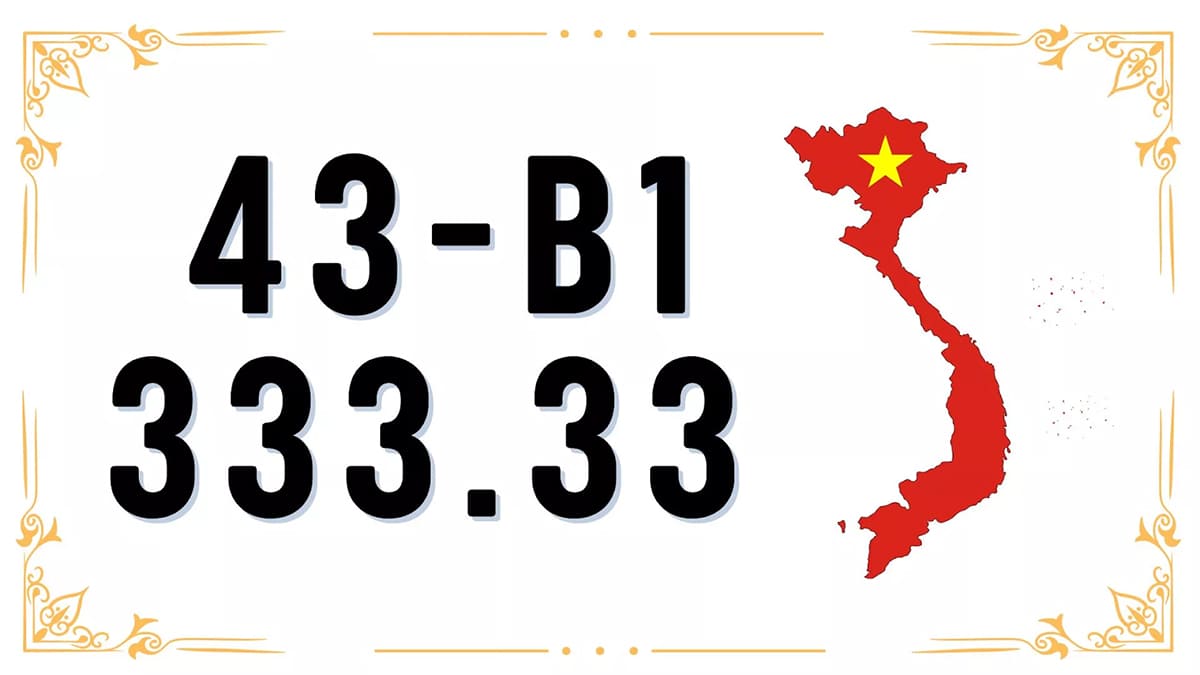 Biển số xe 43 là của Đà Nẵng Biển số xe 43 là của Đà Nẵng