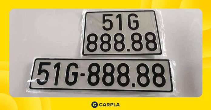 biển số xe 51 là tỉnh nào?