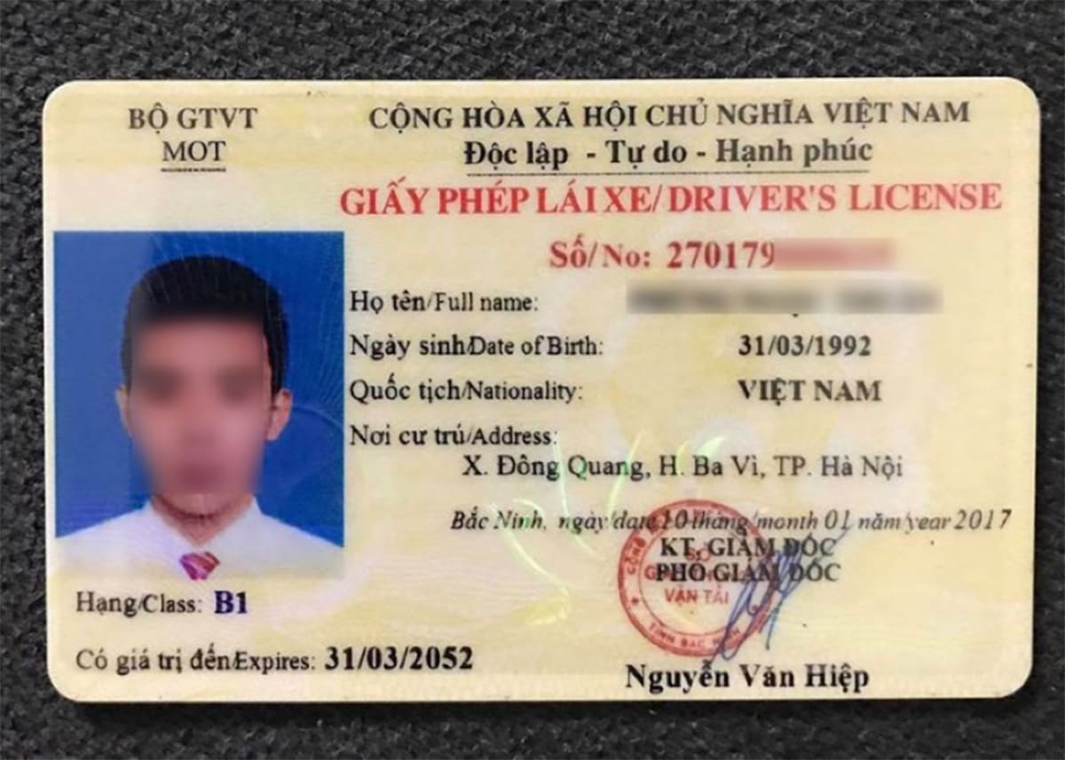 Bằng B1 Bằng B1