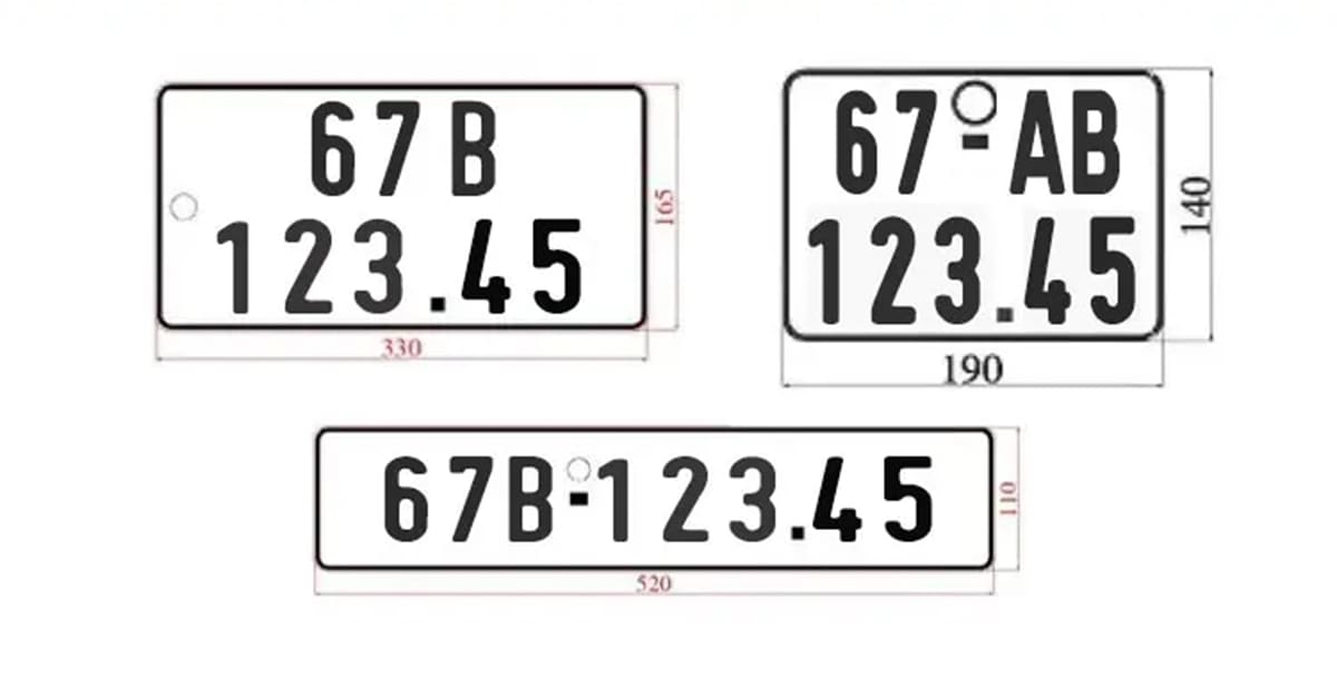 Biển số xe 67 là tỉnh nào? Biển 67 là của An Giang Biển số xe 67 là tỉnh nào? Biển 67 là của An Giang