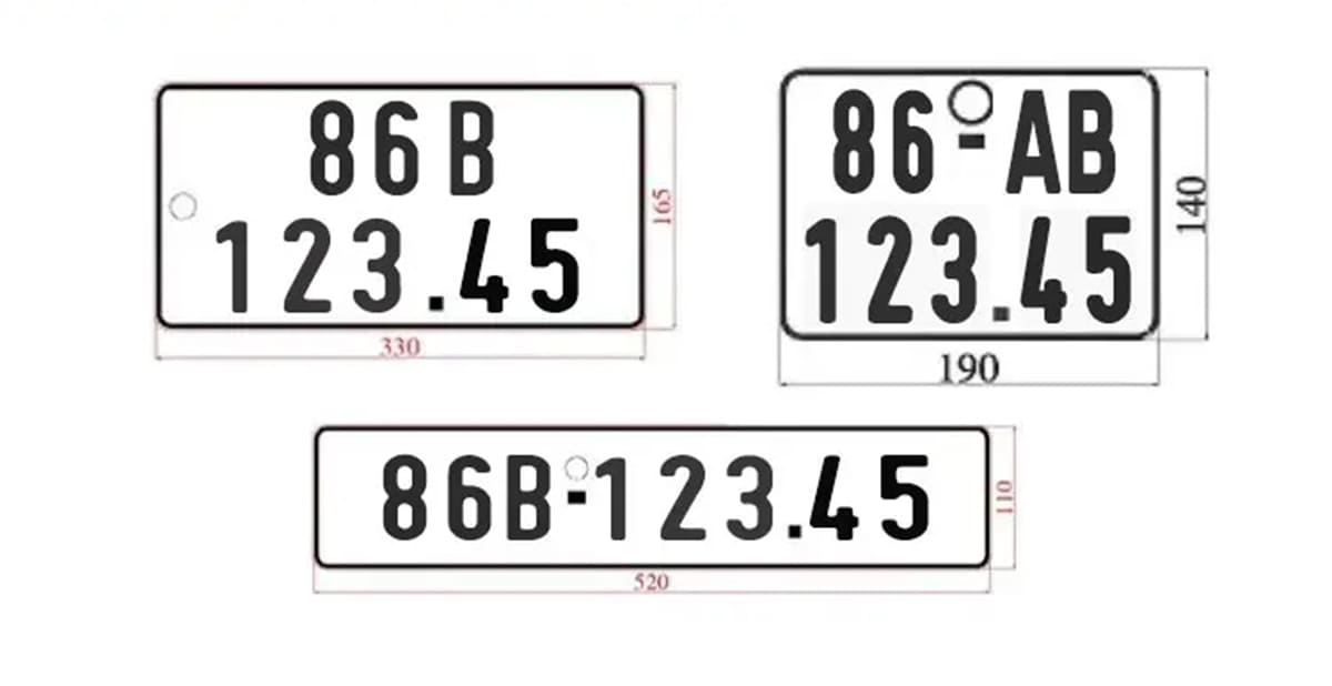 Biển số xe 86 là tỉnh nào? Biển số xe 86 là tỉnh nào?