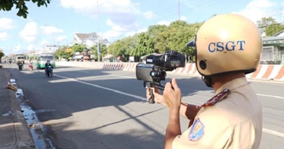 Bắn tốc độ phạt bao nhiêu