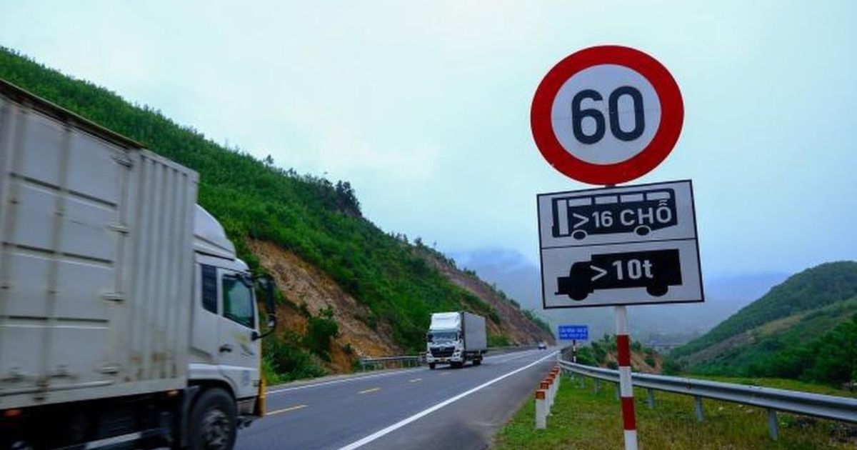 Biển hết tốc độ tối đa cho phép