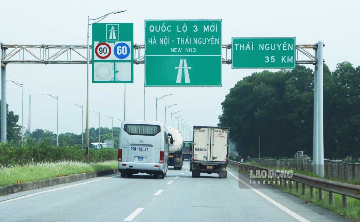 Hình thức thu phí cao tốc Hà Nội Thái Nguyên