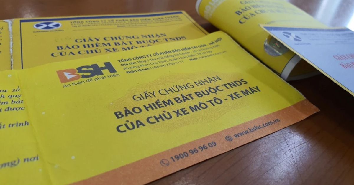 không có bảo hiểm xe máy phạt bao nhiêu