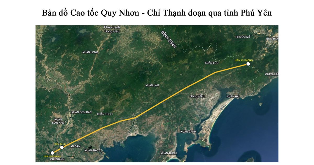 Phí cao tốc Quy Nhơn Chí Thạnh
