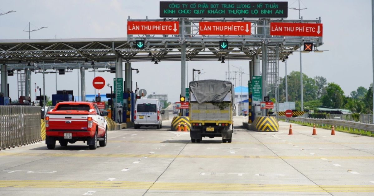 Phí cao tốc TP. HCM Trung Lương